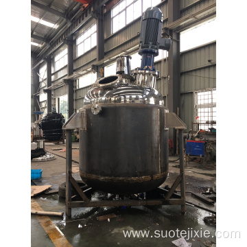 Stainless steel mixing kettle